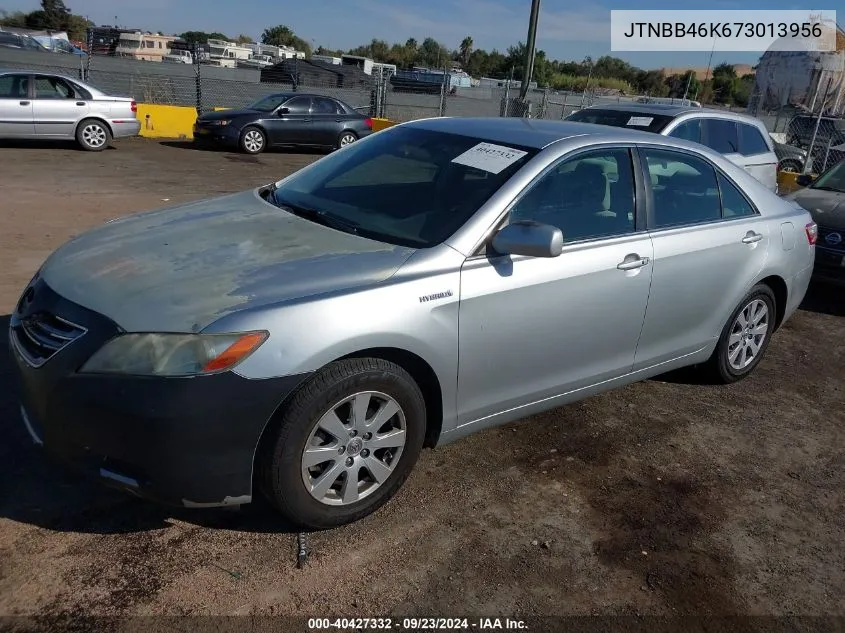 JTNBB46K673013956 2007 Toyota Camry Hybrid