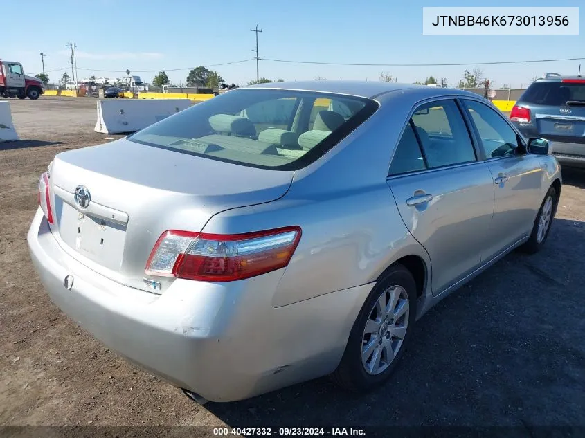 JTNBB46K673013956 2007 Toyota Camry Hybrid