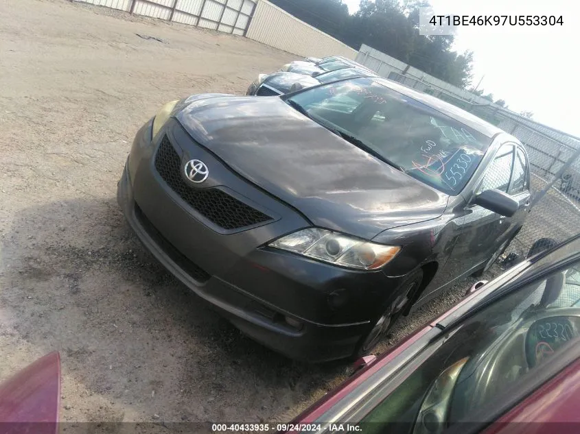 4T1BE46K97U553304 2007 Toyota Camry Se