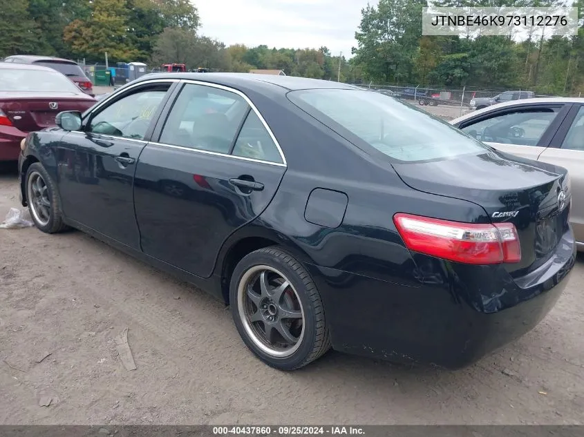 2007 Toyota Camry Xle VIN: JTNBE46K973112276 Lot: 40437860