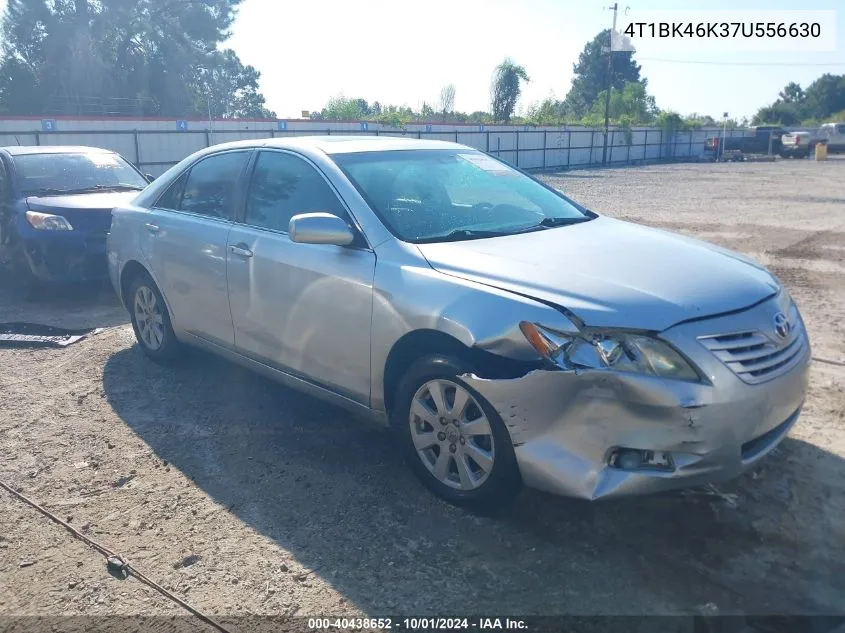 4T1BK46K37U556630 2007 Toyota Camry Xle V6