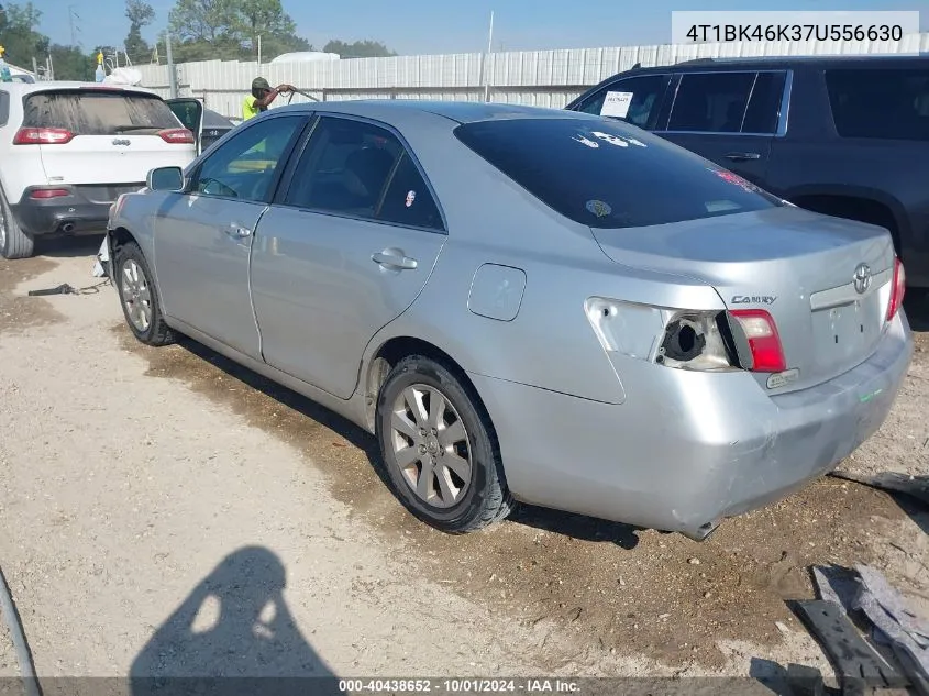 2007 Toyota Camry Xle V6 VIN: 4T1BK46K37U556630 Lot: 40438652