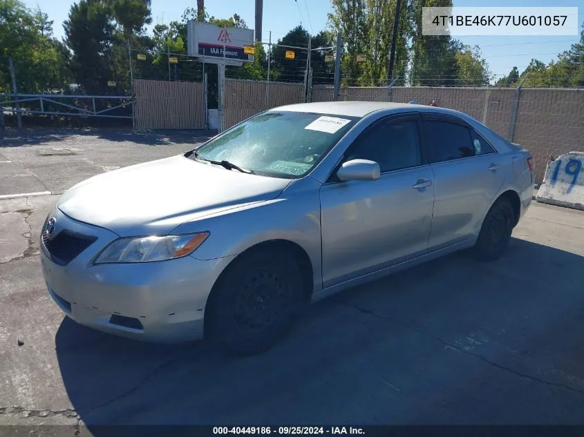 4T1BE46K77U601057 2007 Toyota Camry Le