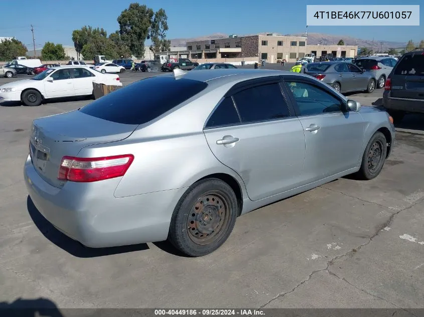 4T1BE46K77U601057 2007 Toyota Camry Le