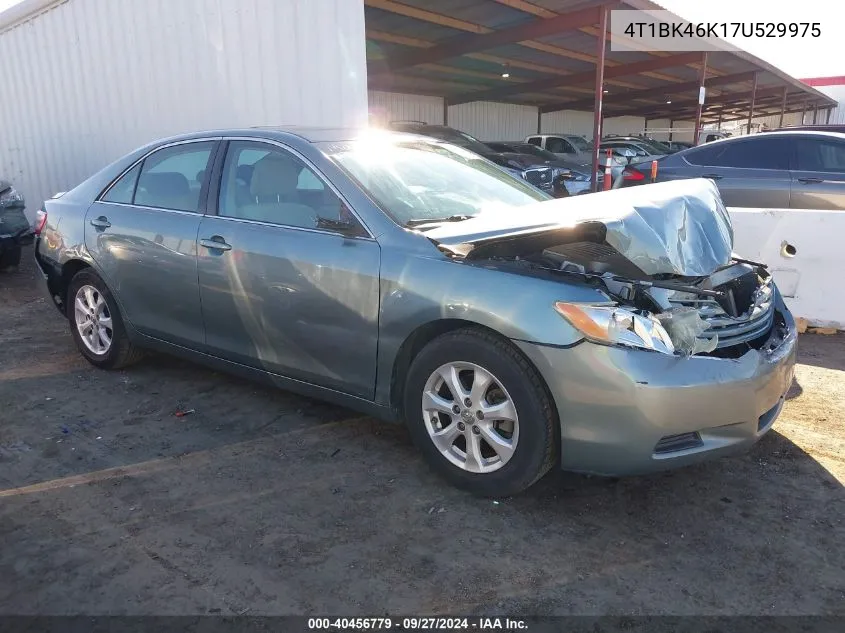 2007 Toyota Camry Le V6 VIN: 4T1BK46K17U529975 Lot: 40456779