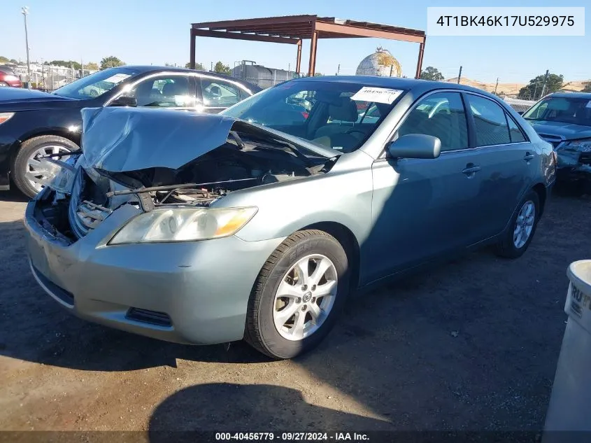 4T1BK46K17U529975 2007 Toyota Camry Le V6