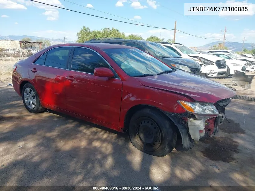 JTNBE46K773100885 2007 Toyota Camry Le