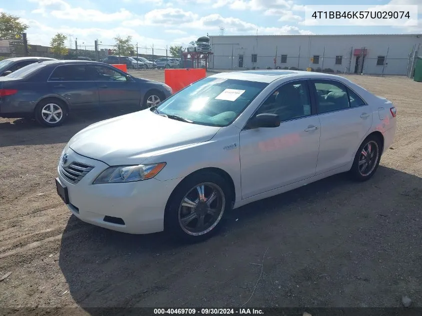 4T1BB46K57U029074 2007 Toyota Camry Hybrid