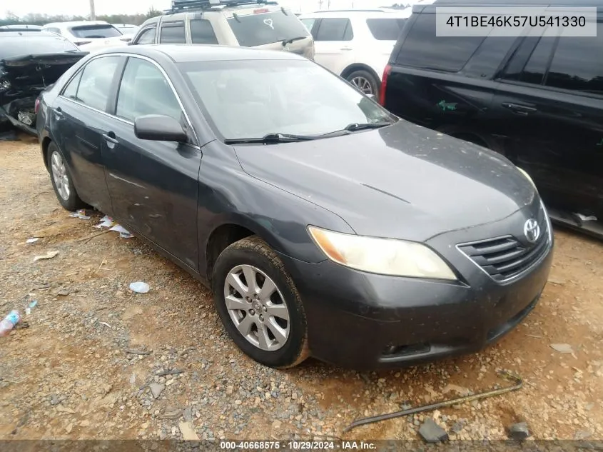 2007 Toyota Camry Xle VIN: 4T1BE46K57U541330 Lot: 40668575