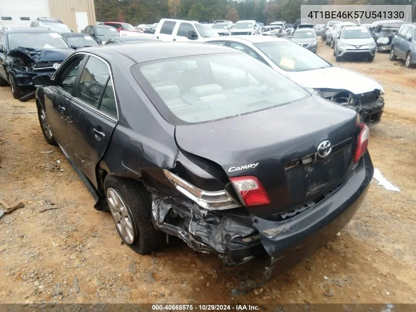 2007 Toyota Camry Xle VIN: 4T1BE46K57U541330 Lot: 40668575