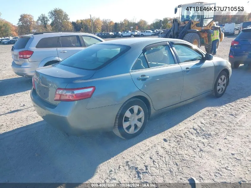 4T1BE46K57U710553 2007 Toyota Camry Ce/Le/Xle/Se