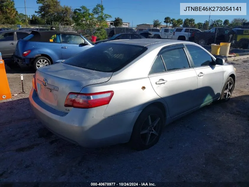 2007 Toyota Camry Le VIN: JTNBE46K273054141 Lot: 40678977