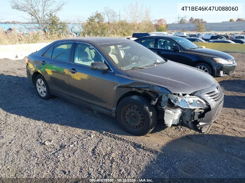 2007 Toyota Camry Le VIN: 4T1BE46K47U088060 Lot: 40679350