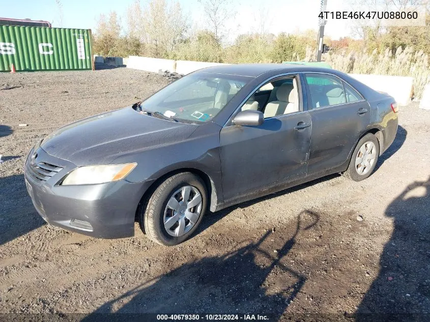 2007 Toyota Camry Le VIN: 4T1BE46K47U088060 Lot: 40679350