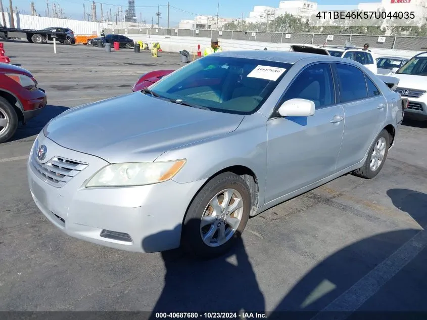 2007 Toyota Camry Le VIN: 4T1BE46K57U044035 Lot: 40687680