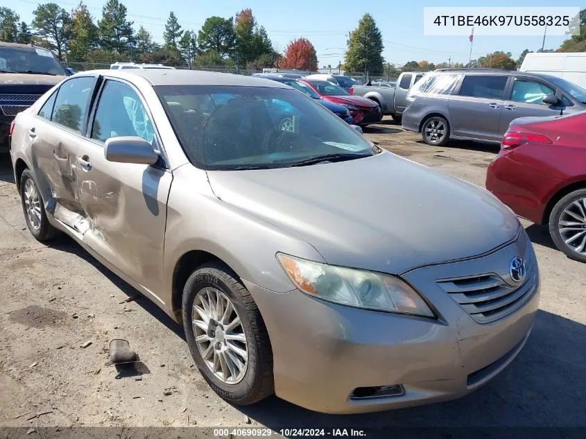 2007 Toyota Camry Le VIN: 4T1BE46K97U558325 Lot: 40690929