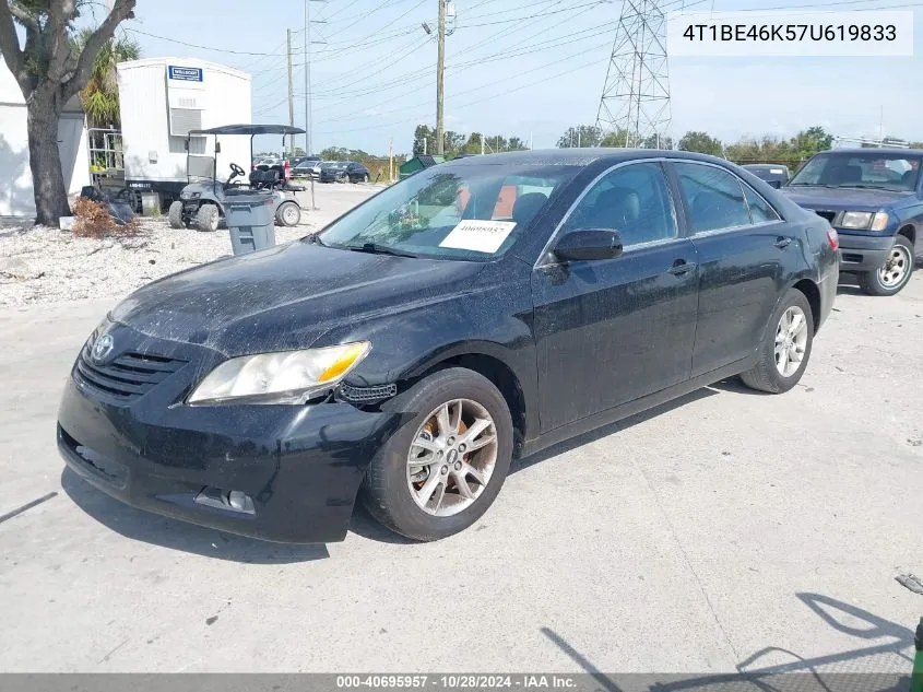 4T1BE46K57U619833 2007 Toyota Camry Le