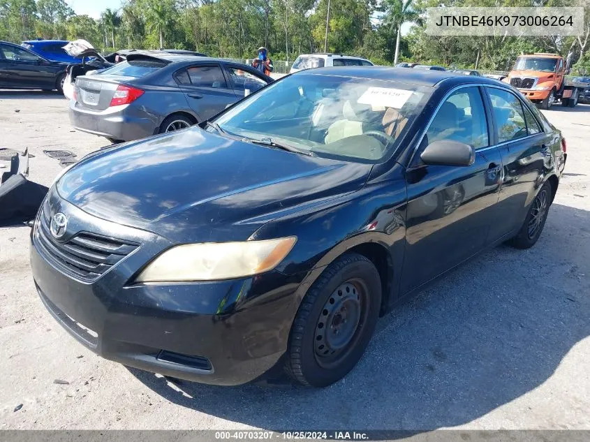 2007 Toyota Camry Le VIN: JTNBE46K973006264 Lot: 40703207