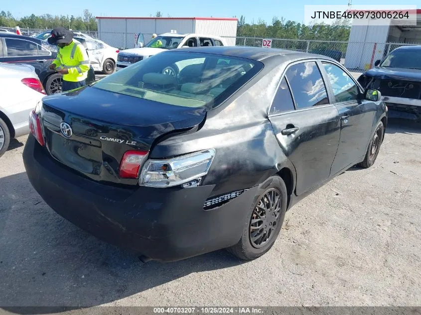 JTNBE46K973006264 2007 Toyota Camry Le