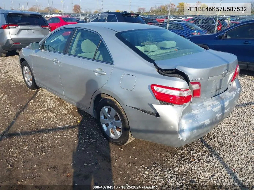 4T1BE46K57U587532 2007 Toyota Camry Ce