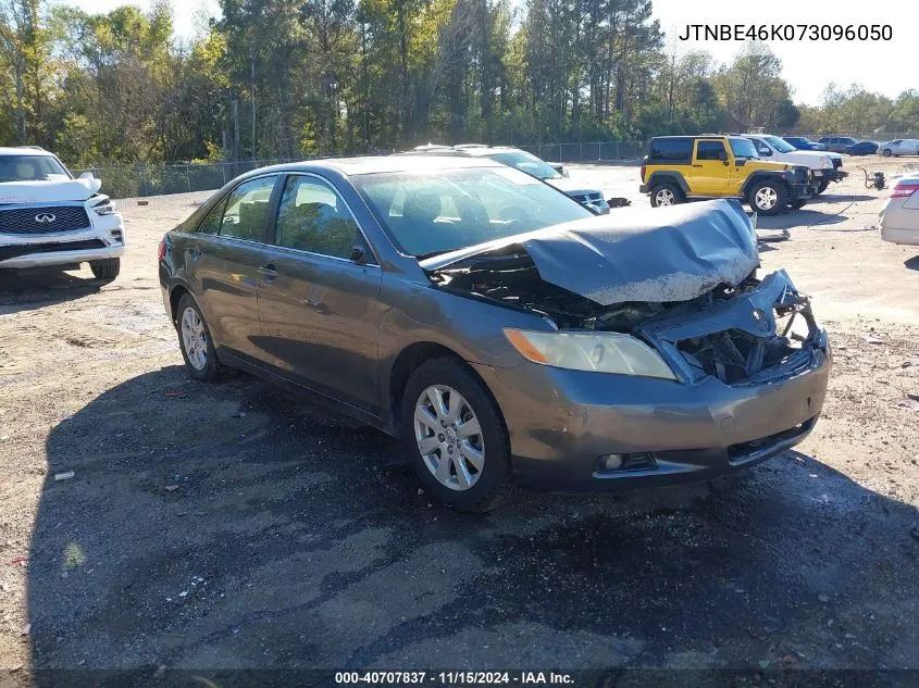 2007 Toyota Camry Xle VIN: JTNBE46K073096050 Lot: 40707837