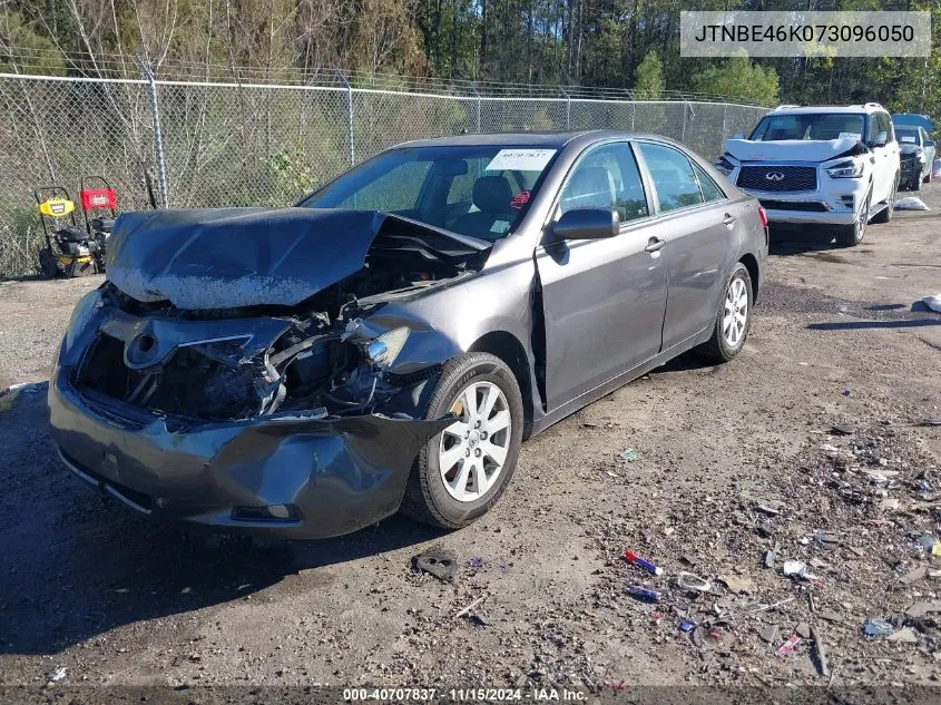 2007 Toyota Camry Xle VIN: JTNBE46K073096050 Lot: 40707837