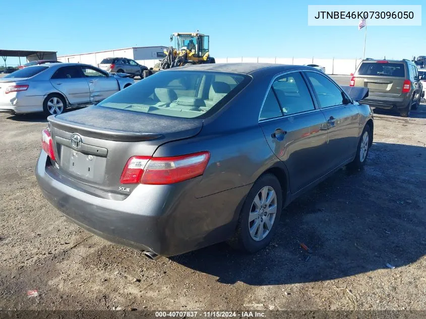 2007 Toyota Camry Xle VIN: JTNBE46K073096050 Lot: 40707837