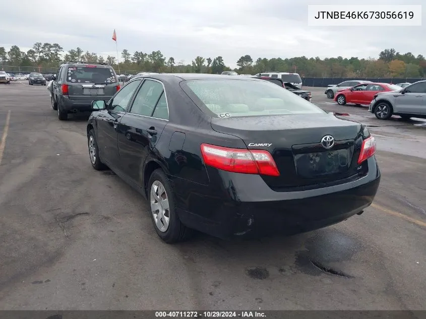 JTNBE46K673056619 2007 Toyota Camry Le