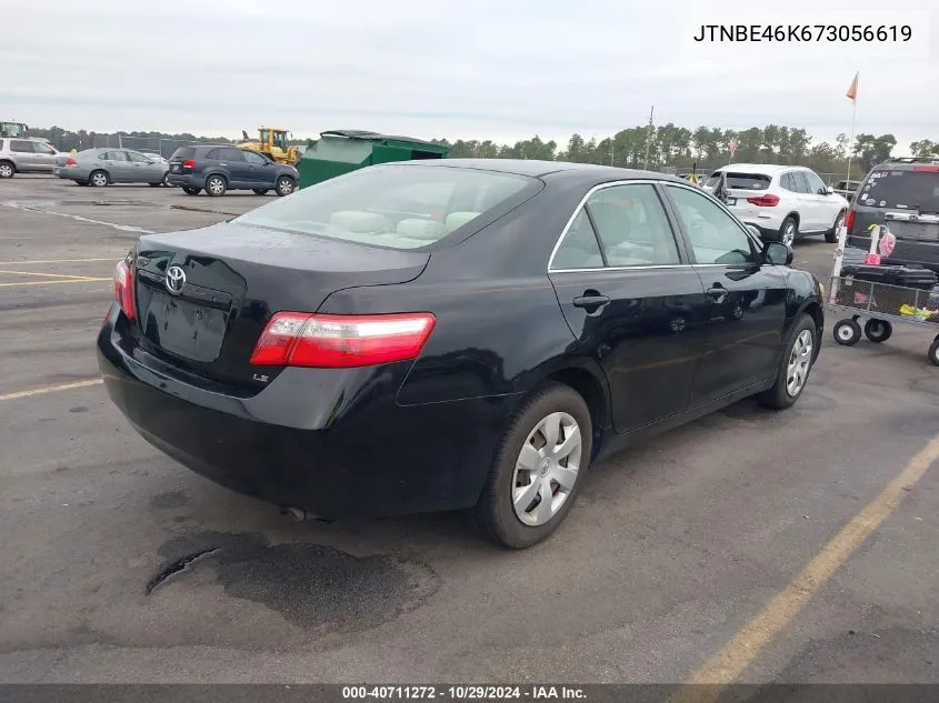 JTNBE46K673056619 2007 Toyota Camry Le