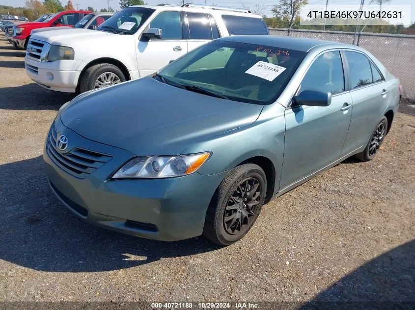 2007 Toyota Camry Le VIN: 4T1BE46K97U642631 Lot: 40721188