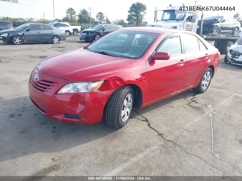 2007 Toyota Camry Le VIN: 4T1BE46K67U044464 Lot: 40739392