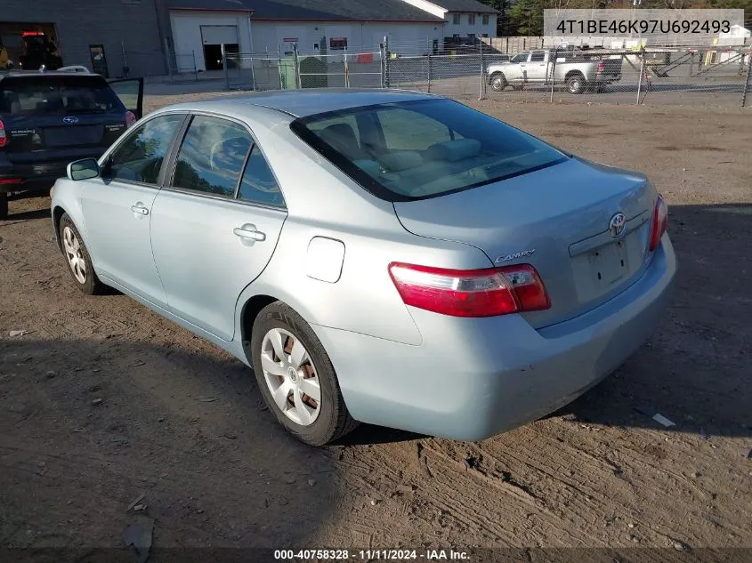 2007 Toyota Camry Le VIN: 4T1BE46K97U692493 Lot: 40758328