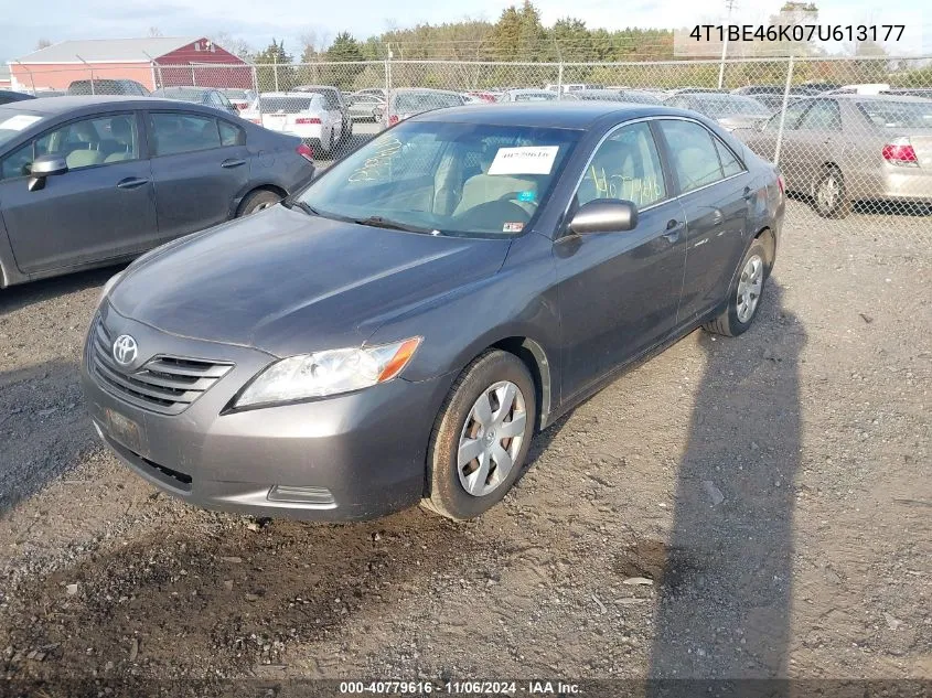 2007 Toyota Camry Le VIN: 4T1BE46K07U613177 Lot: 40779616