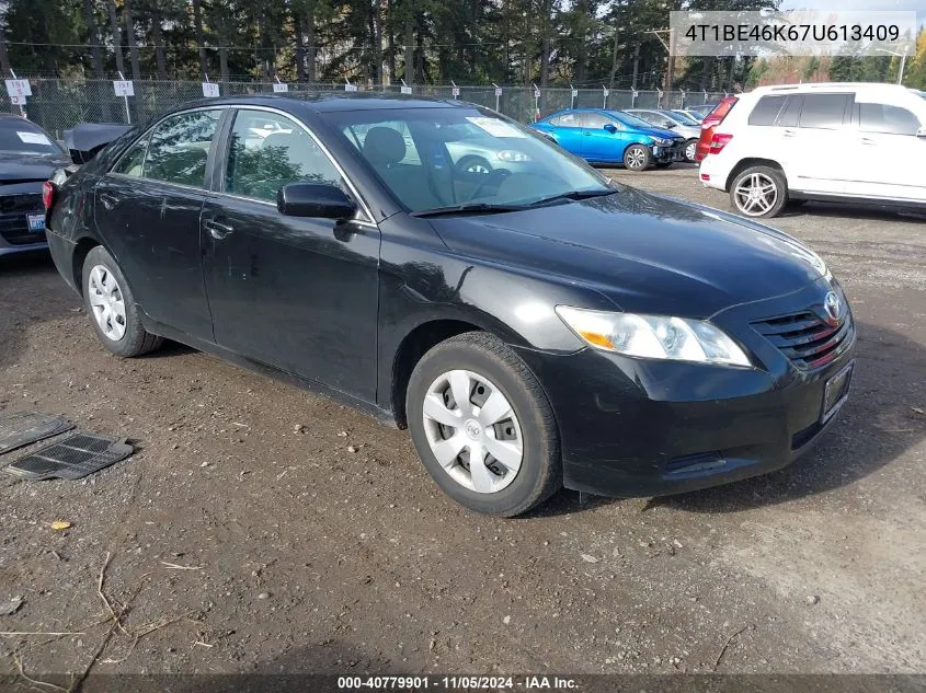 2007 Toyota Camry Le VIN: 4T1BE46K67U613409 Lot: 40779901