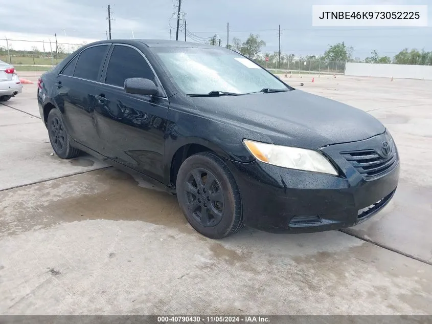 2007 Toyota Camry Le VIN: JTNBE46K973052225 Lot: 40790430