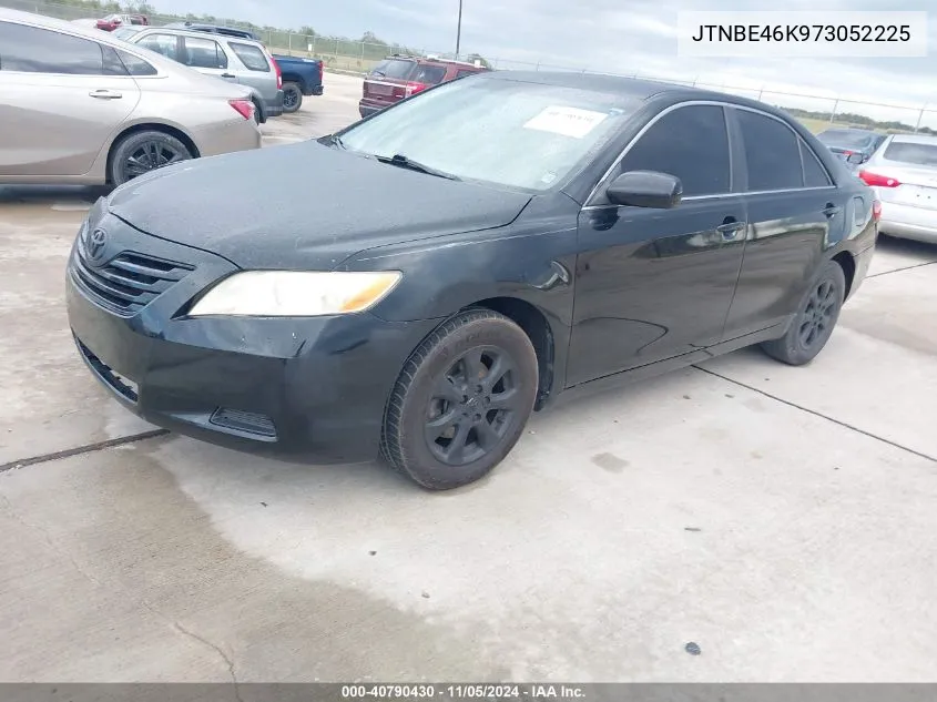 2007 Toyota Camry Le VIN: JTNBE46K973052225 Lot: 40790430