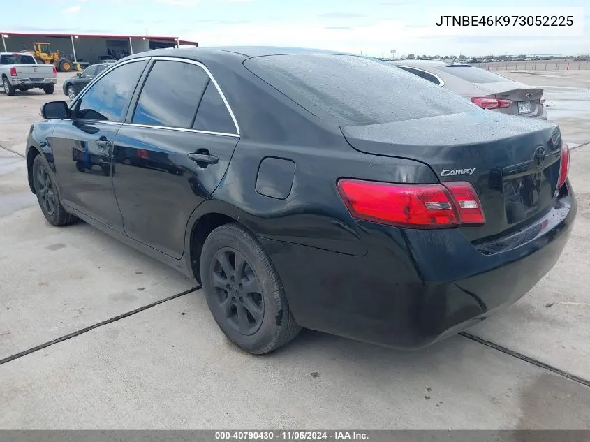 2007 Toyota Camry Le VIN: JTNBE46K973052225 Lot: 40790430