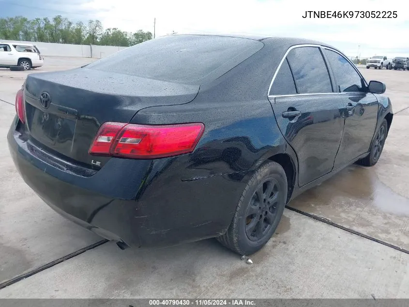 2007 Toyota Camry Le VIN: JTNBE46K973052225 Lot: 40790430