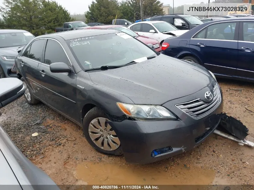 2007 Toyota Camry VIN: JTNBB46KX73028329 Lot: 40820786