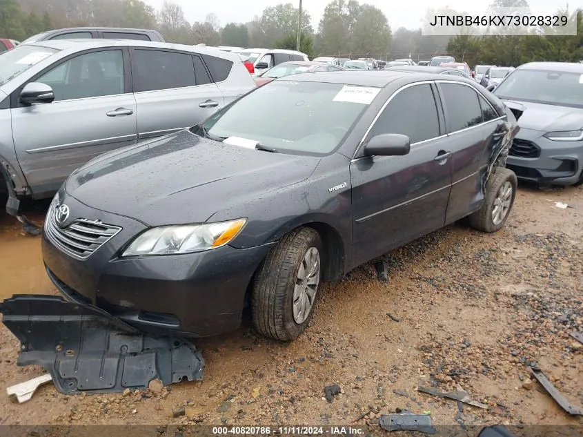 2007 Toyota Camry VIN: JTNBB46KX73028329 Lot: 40820786