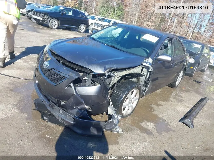 2007 Toyota Camry Se VIN: 4T1BE46K17U169310 Lot: 40823712