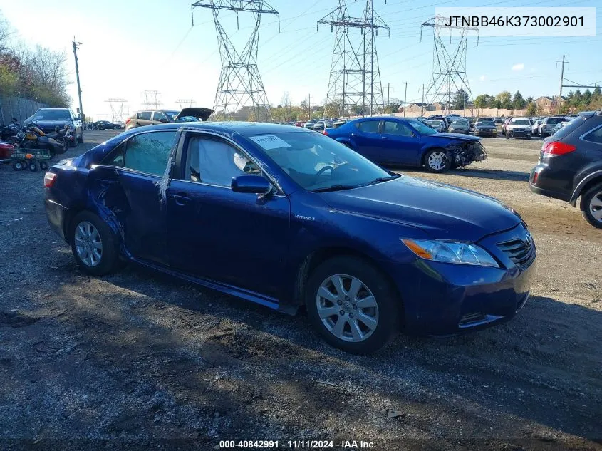 2007 Toyota Camry Hybrid VIN: JTNBB46K373002901 Lot: 40842991