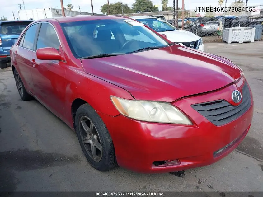 2007 Toyota Camry Le VIN: JTNBE46K573084055 Lot: 40847253