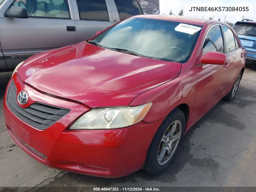 2007 Toyota Camry Le VIN: JTNBE46K573084055 Lot: 40847253