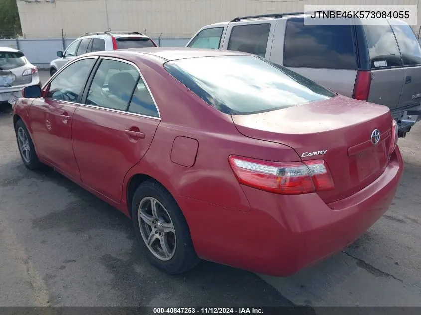 2007 Toyota Camry Le VIN: JTNBE46K573084055 Lot: 40847253