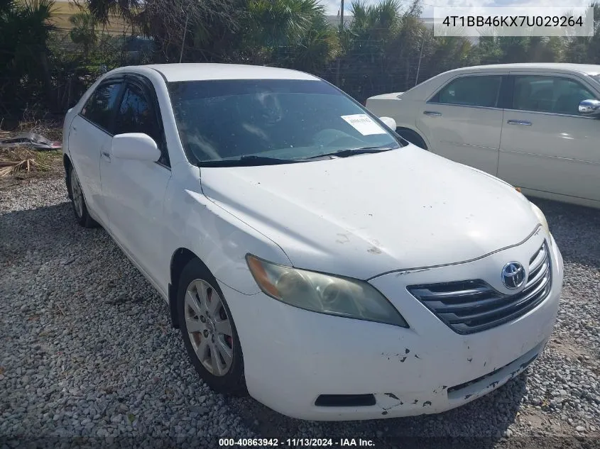 2007 Toyota Camry Hybrid VIN: 4T1BB46KX7U029264 Lot: 40863942