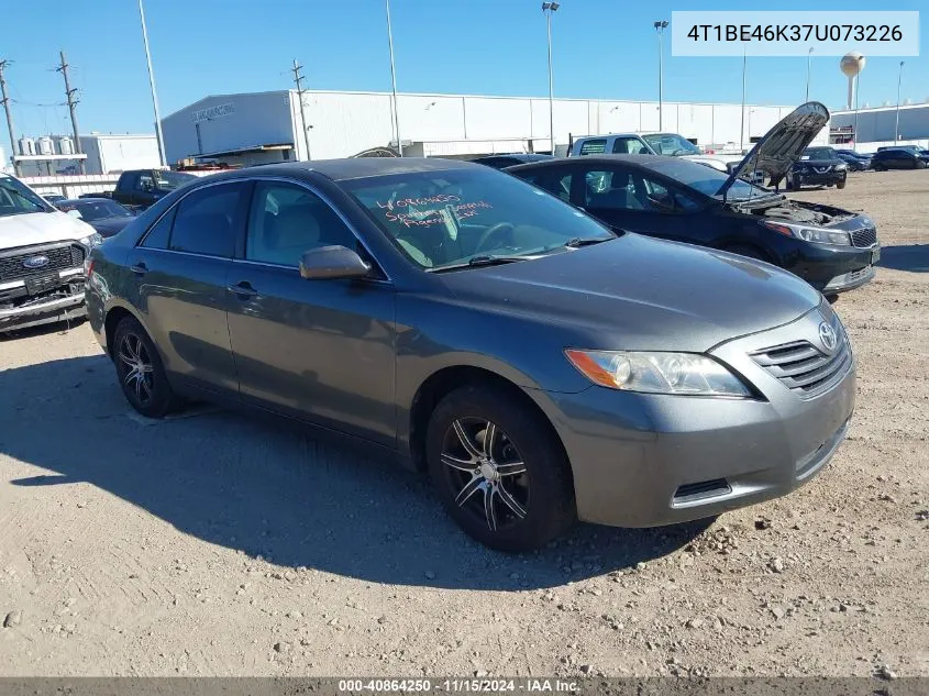 2007 Toyota Camry Le VIN: 4T1BE46K37U073226 Lot: 40864250