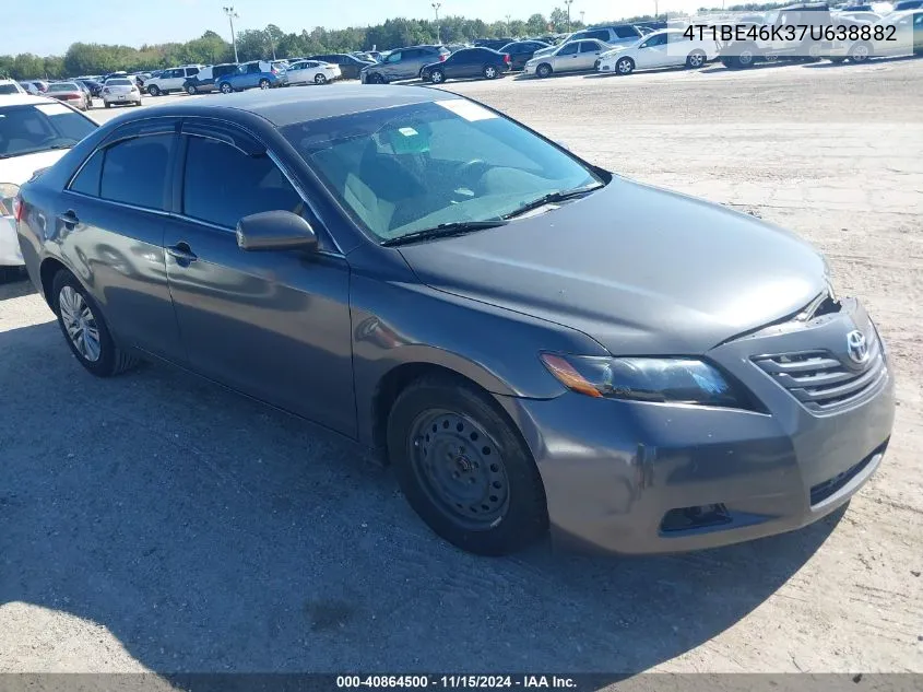 2007 Toyota Camry Le VIN: 4T1BE46K37U638882 Lot: 40864500