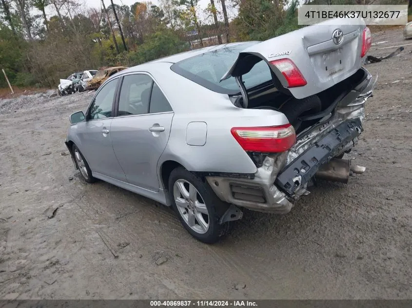 2007 Toyota Camry Se VIN: 4T1BE46K37U132677 Lot: 40869837