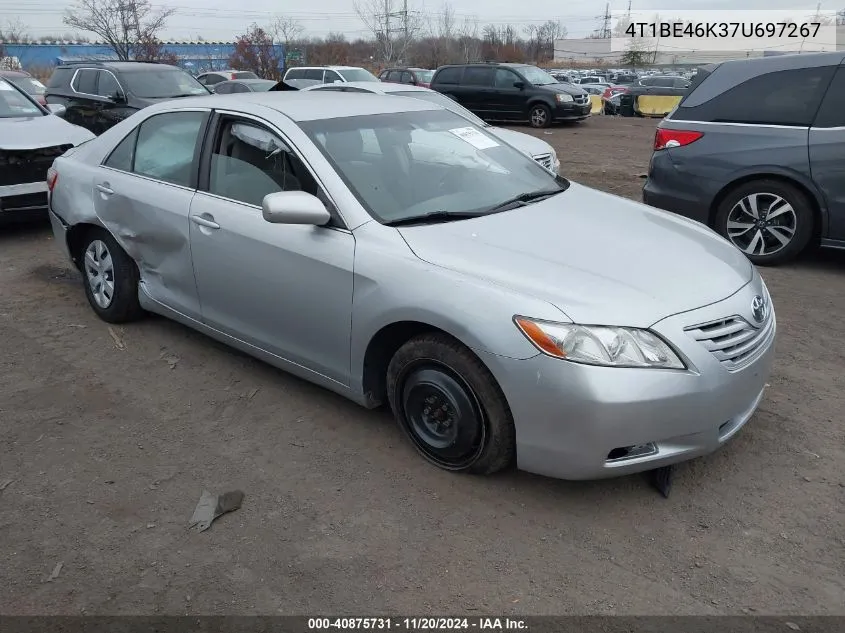 2007 Toyota Camry Le VIN: 4T1BE46K37U697267 Lot: 40875731